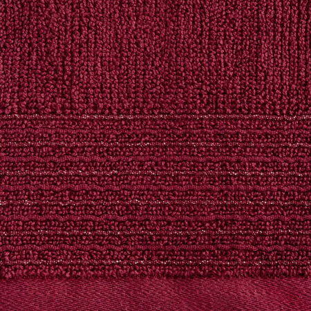 RĘCZNIK LARI (11) 70 X 140 CM BORDOWY