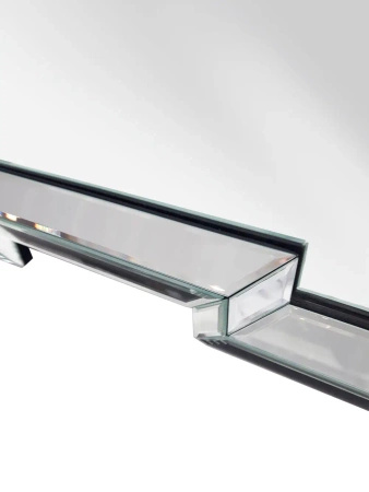 Lustro prostokątne Lante 80/120cm w misternej ramie z oryginalnymi wcięciami