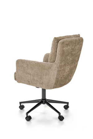 FLORES fotel obrotowy, jasny brąz (1p=1szt)