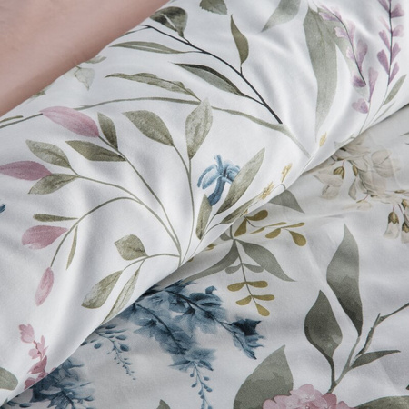 KOMPLET POŚCIELI SATYNOWEJ SPRING 51 220 X 200 CM BIAŁY