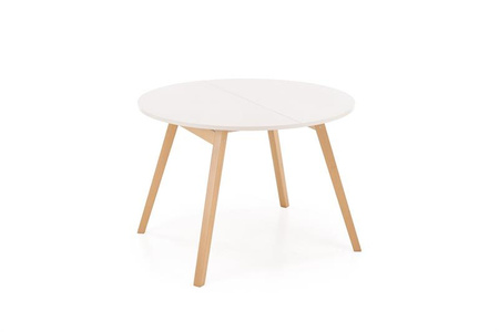 RUBEN stół kolor blat - kaszmir, nogi - naturalny (102-142x102x75 cm) (2p=1szt)