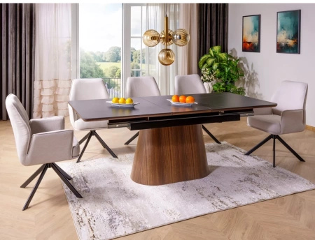 Zestaw 2 krzeseł Hugo Brego jasny beżowy