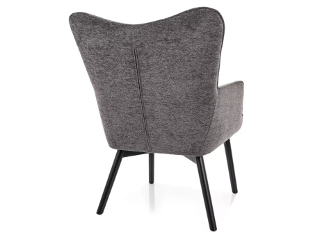 Fotel Carmen Raven szary