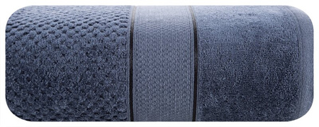 RĘCZNIK JESSI (08) 70 X 140 CM GRANATOWY