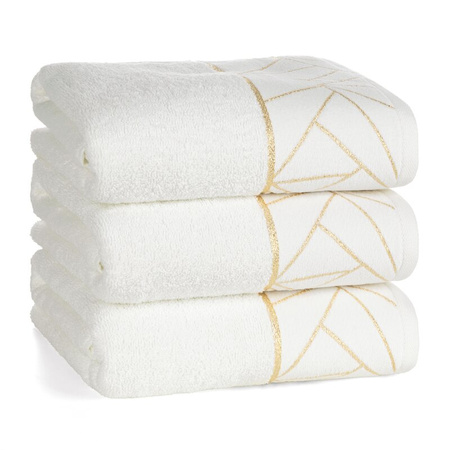 RĘCZNIK CLEO (01) 70 X 140 CM KREMOWY