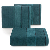 RĘCZNIK EMMA (09) 70 X 140 CM CIEMNOTURKUSOWY