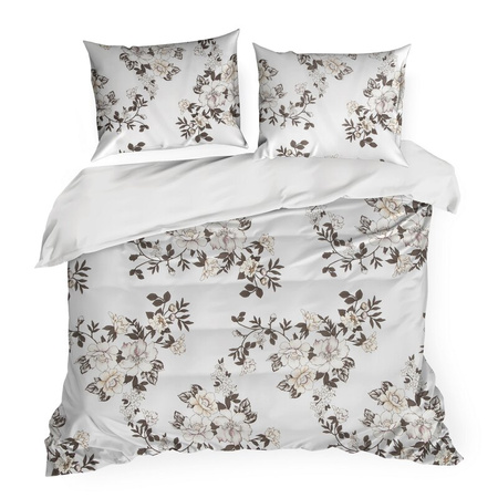 POŚCIEL D91 INGA 220 X 200 CM BIAŁY