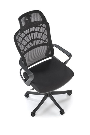 VESUVIO fotel gabinetowy czarny