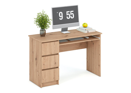 CINO biurko, dąb artisan (2p=1szt)