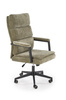 ADRIANO fotel obrotowy oliwkowy