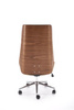 WEBSTER fotel gabinetowy orzechowy/czarny