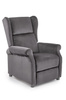 AGUSTIN 2 fotel wypoczynkowy popielaty (2p=1szt)