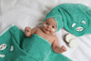 RĘCZNIK DZIECIĘCY BABY71 70 X 140 CM MIĘTOWY