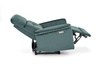 SEMIR fotel z funkcja elektrycznego rozkładania / gniazdo USB, ciemny zielony (2p=1szt)