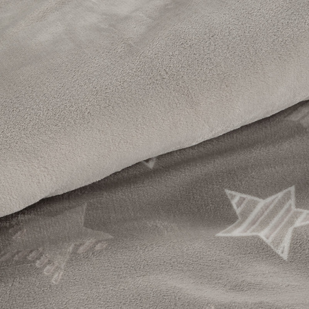 KOMPLET POŚCIELI FLANO 4 220 X 200 CM BEŻOWY