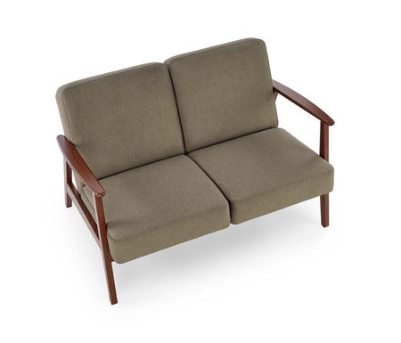 MILANO 2S sofa - oliwkowy tap. Castel 39 (1p=1szt)