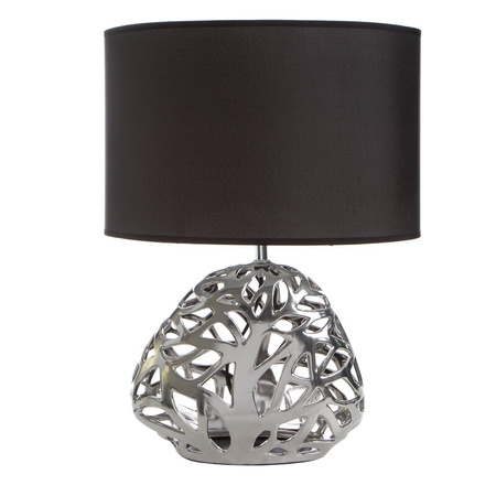 LAMPA DEKORACYJNA DAKOTA (3) O 37 X 52 CM SREBRNY