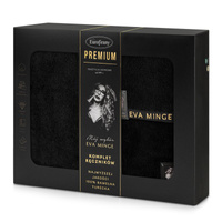 KOMPLET RĘCZNIKÓW VENUS 46 X 36 X 7 CM CZARNY