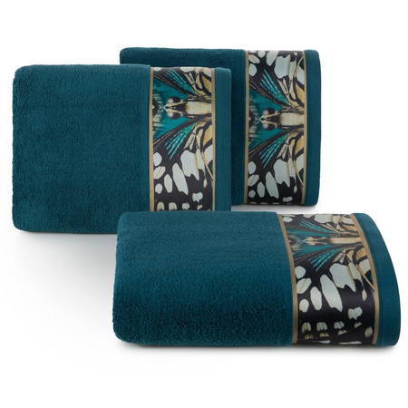 RĘCZNIK EVA 15 70 X 140 CM CIEMNOTURKUSOWY
