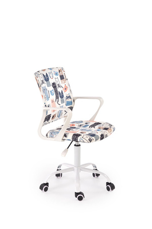 ORIS fotel obrotowy, wielokolorowy