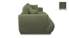 Nowoczesna sofa do salonu Chacco 206x102 cm z poduchami, tapicerowane plecy