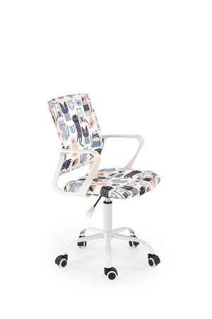 ORIS fotel obrotowy, wielokolorowy