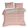 KOMPLET POŚCIELI ESPRIT 01 160 X 200 CM PUDROWY RÓŻ