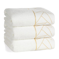 RĘCZNIK CLEO (01) 70 X 140 CM KREMOWY