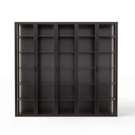 Biblioteczka 250 Slim dąb orzech