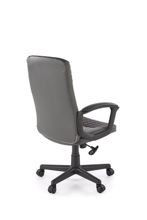 BJORN fotel obrotowy czarno-popielaty