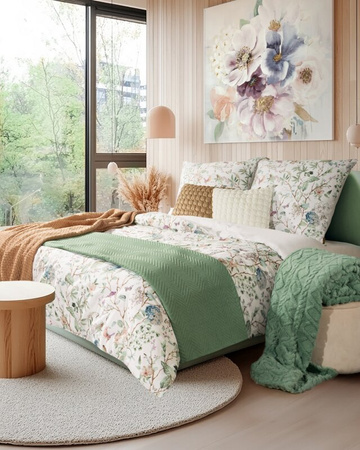 POSZEWKA VELVET 193 45 X 45 CM BIAŁY