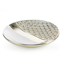 PATERA DEKORACYJNA DOLY (01) O 29 X 4 CM BIAŁY