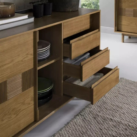 Komoda 183 duża CANTIERO DĄB KARMELOWY