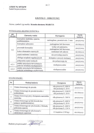MARCUS fotel gabinetowy czarny