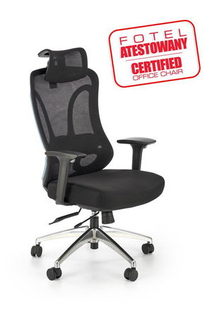 GILBERTO fotel gabinetowy czarny (1p=1szt)