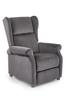 AGUSTIN 2 fotel wypoczynkowy popielaty (2p=1szt)