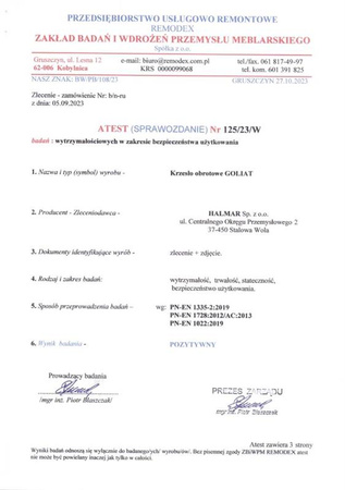 GOLIAT fotel gabinetowy czarny (1p=1szt)