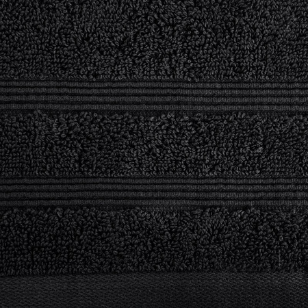 RĘCZNIK ALINE (03) 70 X 140 CM CZARNY