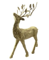 Figurka dekoracyjna złoty jeleń Golden Deer