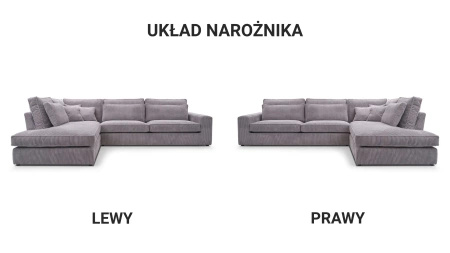 Narożnik COBRA 314x224 cm