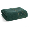 RĘCZNIK CLEO (06) 70 X 140 CM CIEMNOZIELONY