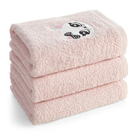 RĘCZNIK DZIECIĘCY BABY72 60 X 120 CM RÓŻOWY