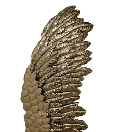 Skrzydła na ścianę w stylu glamour 2 szt. komplet Wings 2 z metaloplastyki w Stylu Glamour