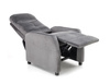 FELIPE 2 fotel wypoczynkowy popielaty (2p=1szt)