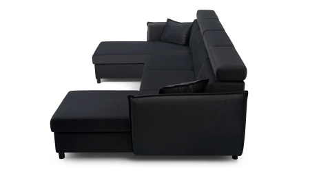 Narożnik MORIS U 296x161 cm z funkcją spania