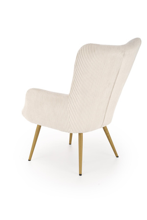 AMARO fotel wypoczynkowy, kremowy (1p=1szt)