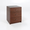 Kontener do biurka bez intarsji dąb kasztanowy CUBE