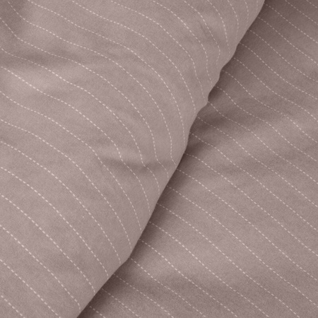 KOMPLET POŚCIELI ESPRIT 07 220 X 200 CM CIEMNORÓŻOWY