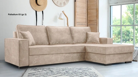 Narożnik LUPI 265x165 cm z funkcją spania