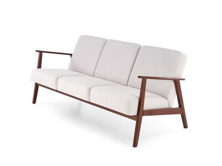 MILANO 3S sofa - jasny beżowy tap. Castel 04 (1p=1szt)